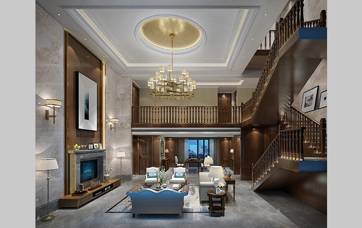 万科珠宾花园别墅设计施工