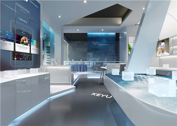 这家70m²的数码店可能比一些苹果专卖店还要赞 |珠海科宇数码店装修设计